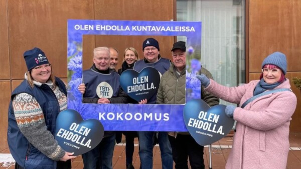 Kangasalan Kokoomuksen kuntavaaliehdokkaita 2025