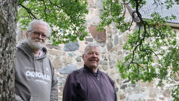 Kimmo Torkkeli (vas.) vaikuttui ystävänsä Jussi Lehtosen tavasta...