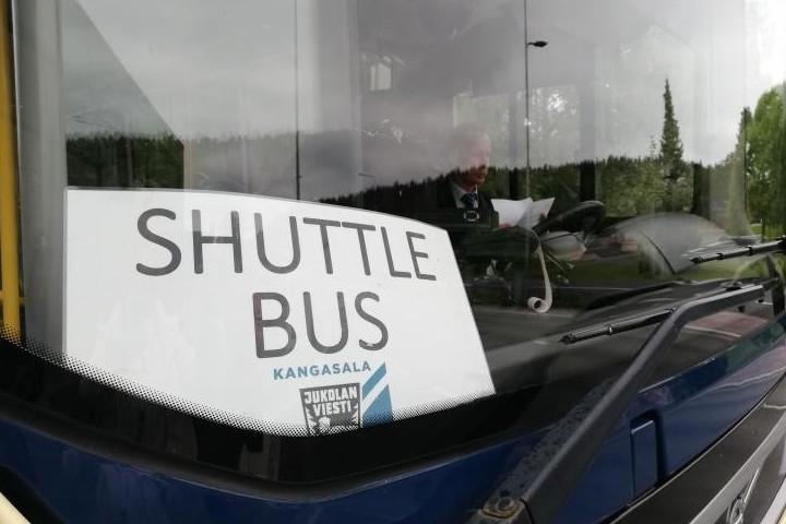 Jukola shuttle bus