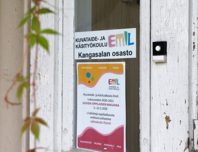 Kuvataide- ja käsityökoulu Emilin Kangasalan osasto etsii uusia toimitiloja.