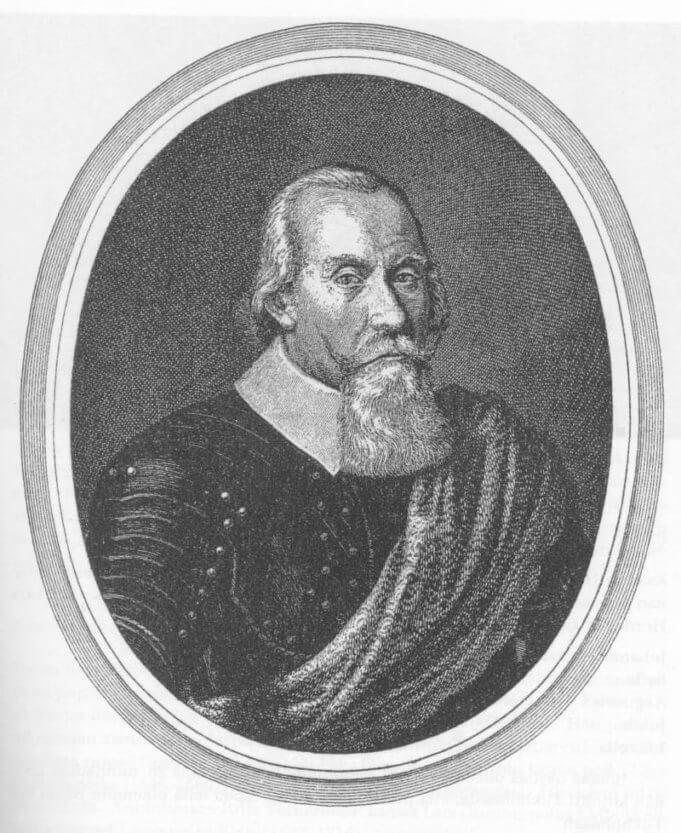 Jacob de la Gardie Jeremias Falckin kuparipiirroksen mukaan.