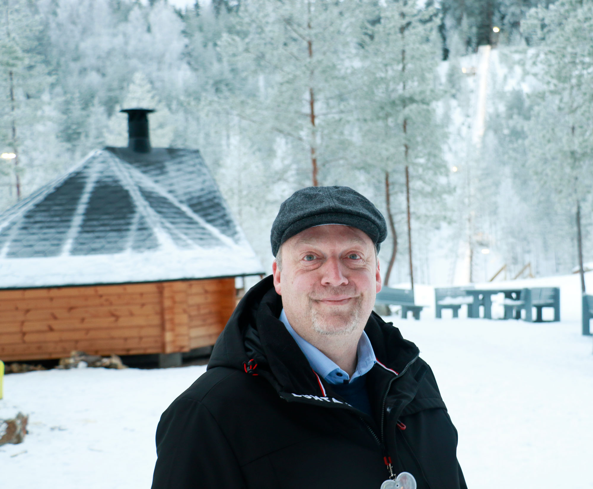 Pekka Lahti valitsi kuvauspaikaksi Sorolan montun, josta on viime vuosina kehittynyt monipuolinen ulkoilu- ja urheilukeskus.